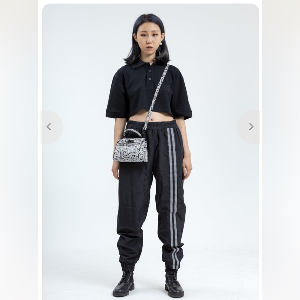 Danielle Guizio stripe track pants